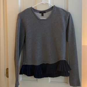 JCrew Ruffle Shirt XXS